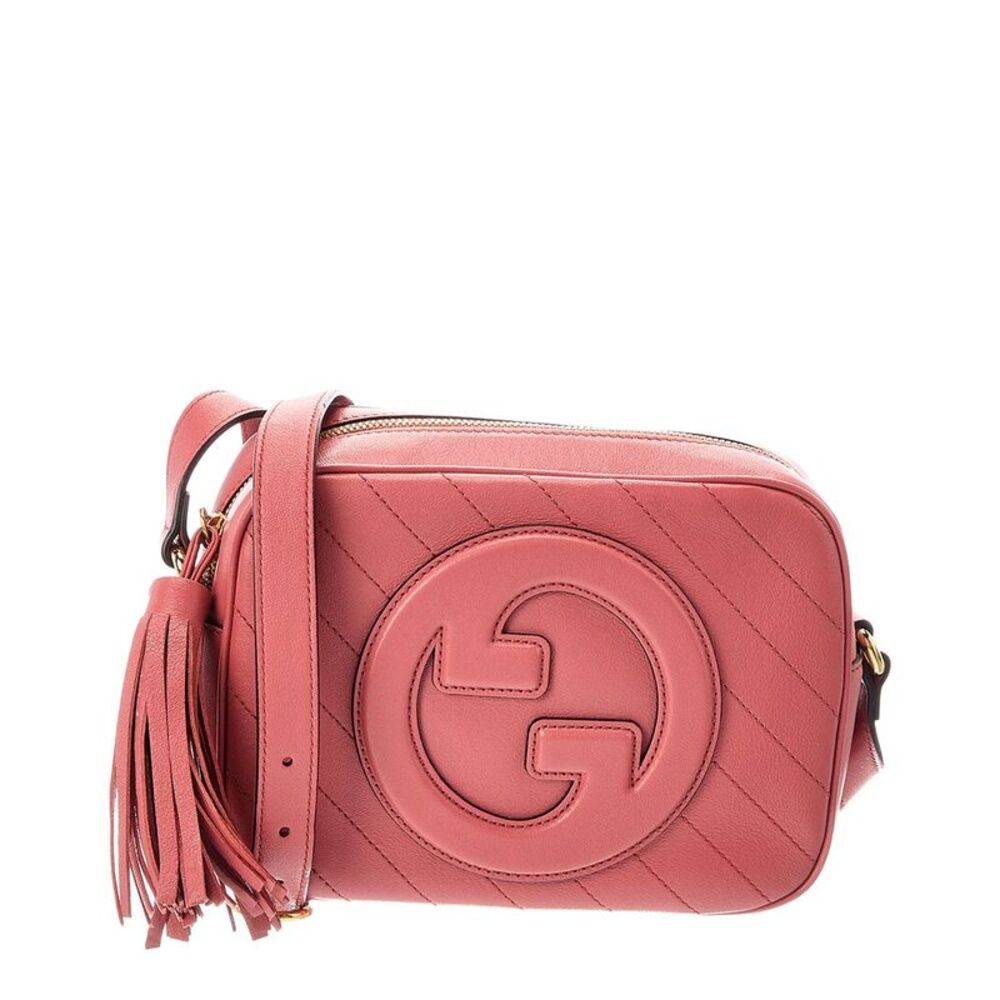 Gucci Pink Calfskin Leather Crossbody (Authentic Pre-Loved)